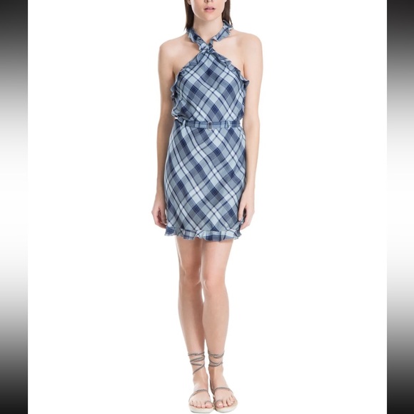 MAX STUDIO London ruffle trim shift dress ✨ - Picture 1 of 12